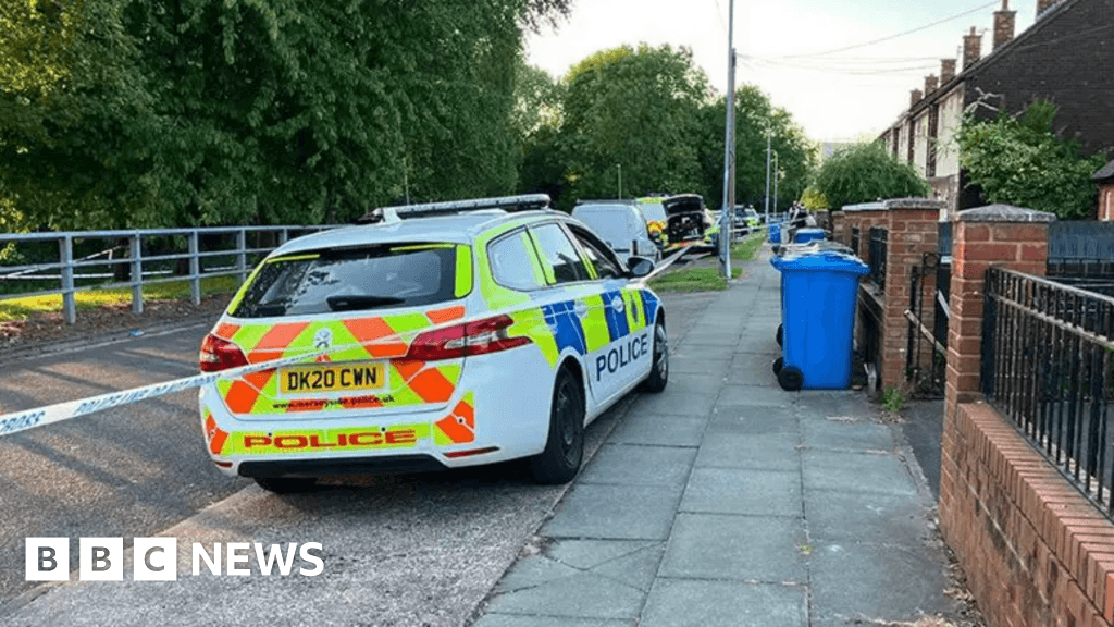 Air gun found at Huyton double stabbing where man shot by police