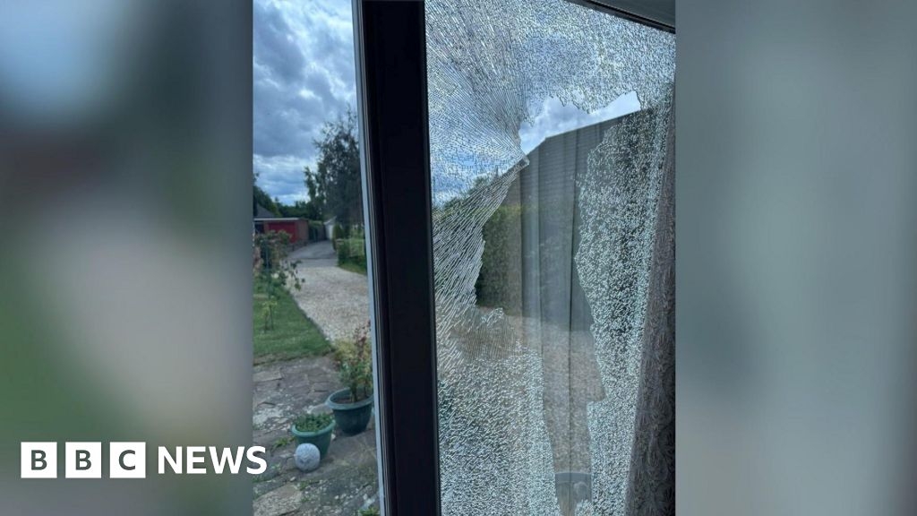Norwich disabled woman says window smashed by gun shot