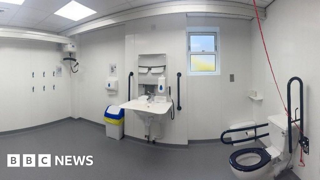 Improved disabled toilet at Noble's Hospital opens