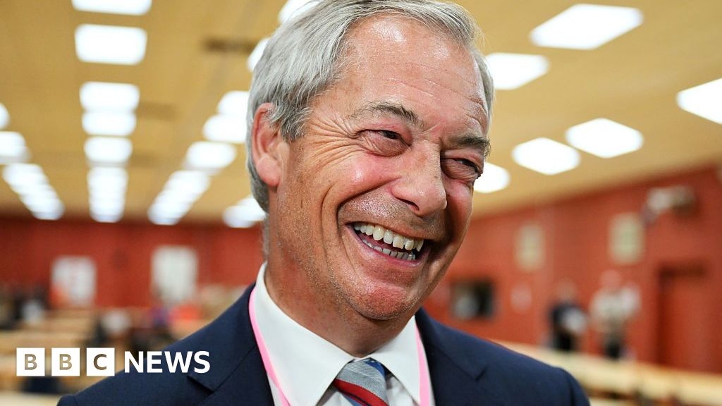 Reform UK: Nigel Farage rules out standing in Senedd election