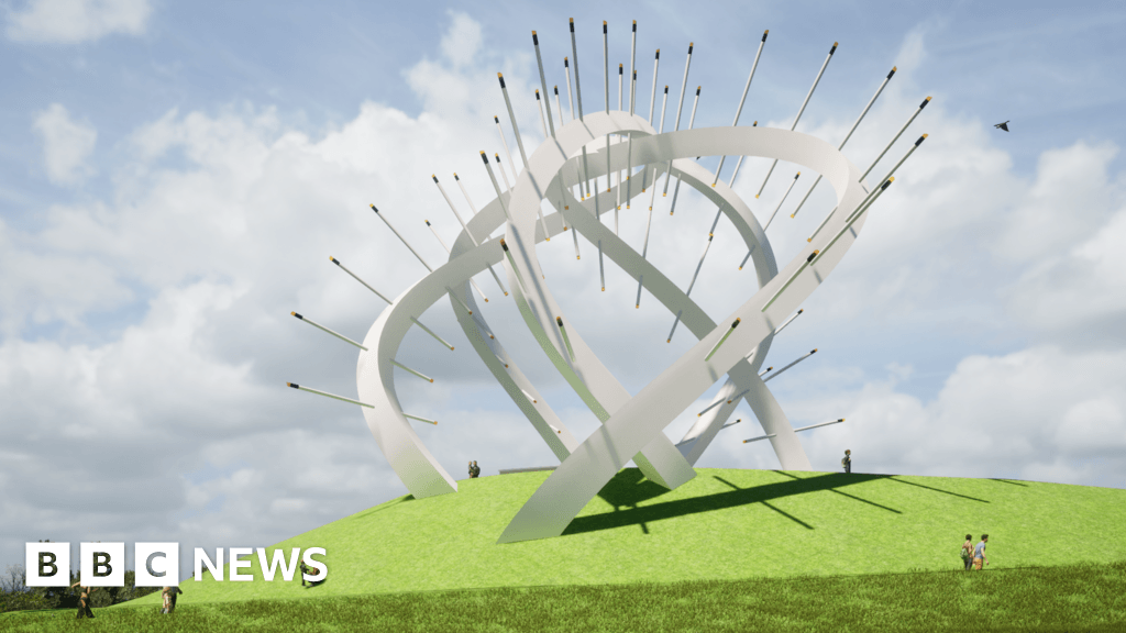 Star of Caledonia at Gretna: Border artwork divides opinion