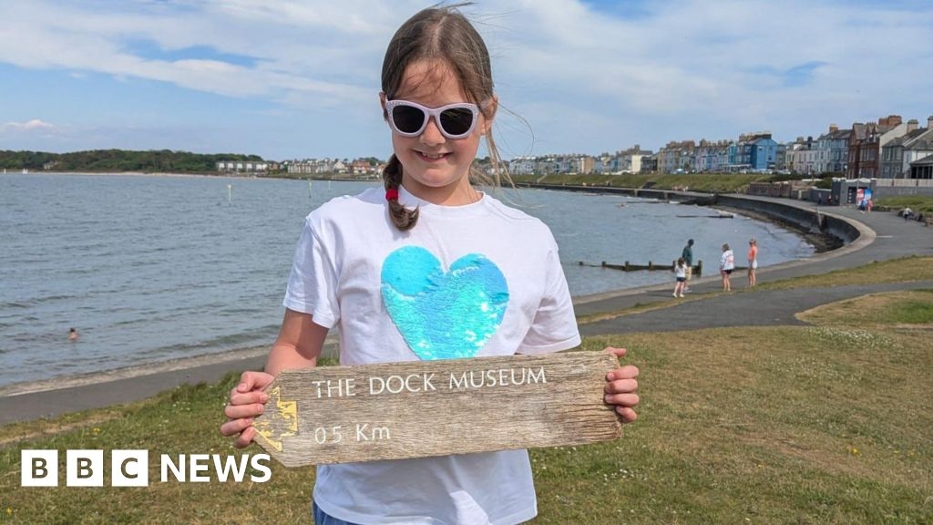 Missing Cumbria museum sign found in Northern Ireland