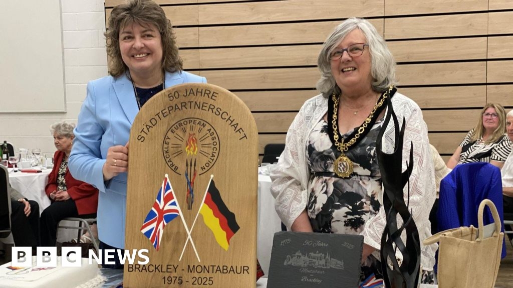 Brackley and Montabaur celebrate 50 years of town twinning