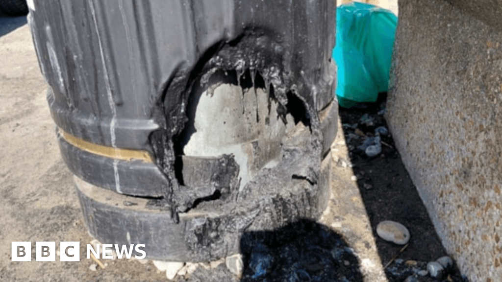 Warning after Isle of Wight bins damaged by disposable barbecues