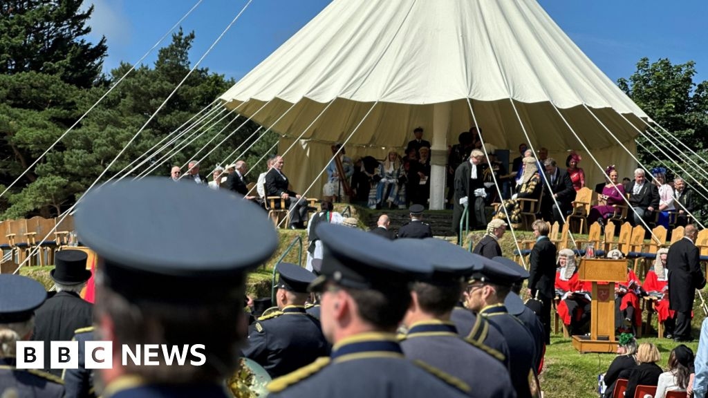 Colourful uniforms and ancient traditions on display at Tynwald Day