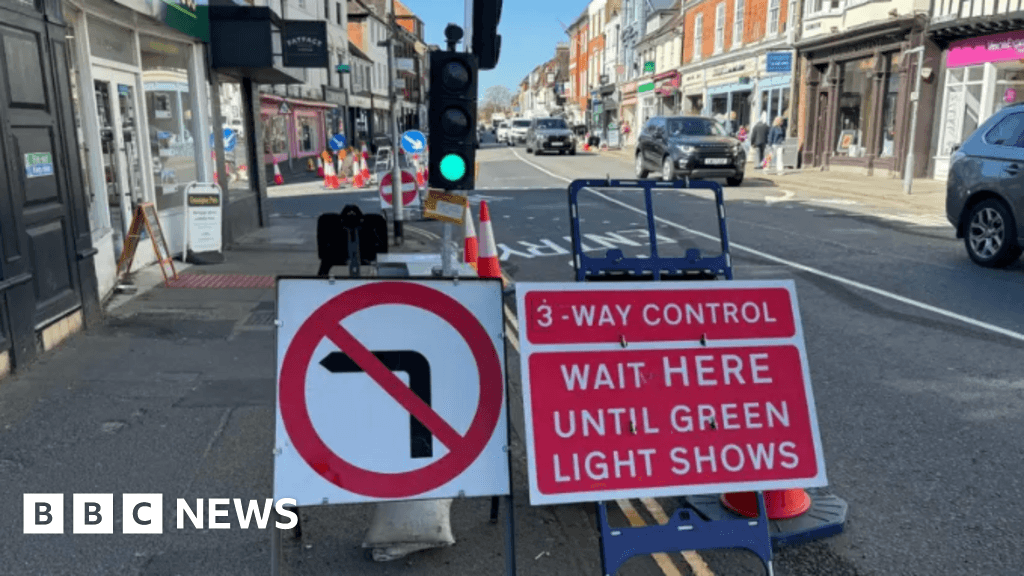 Farnham's Downing Street to shut temporarily as part of roadworks
