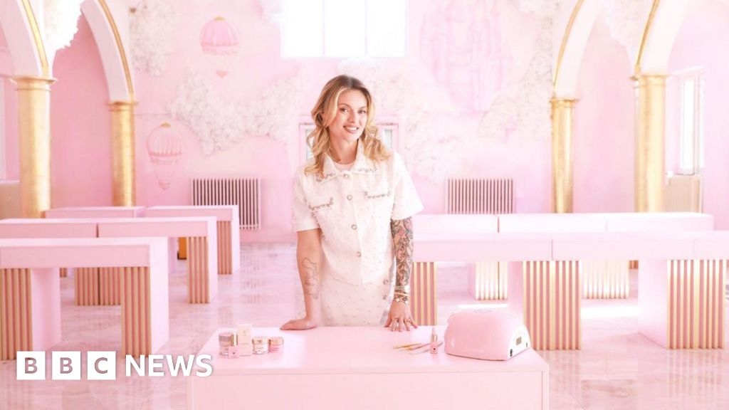 Nail boss converts old Staffordshire church to pink fairytale HQ