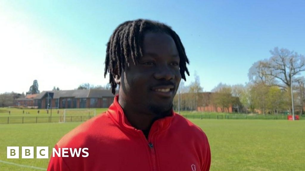 Hartpury's Stephen Sarkodie hopes to fly mum out for Wembley game