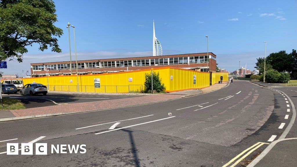 Gosport bus station demolition halted for nesting birds