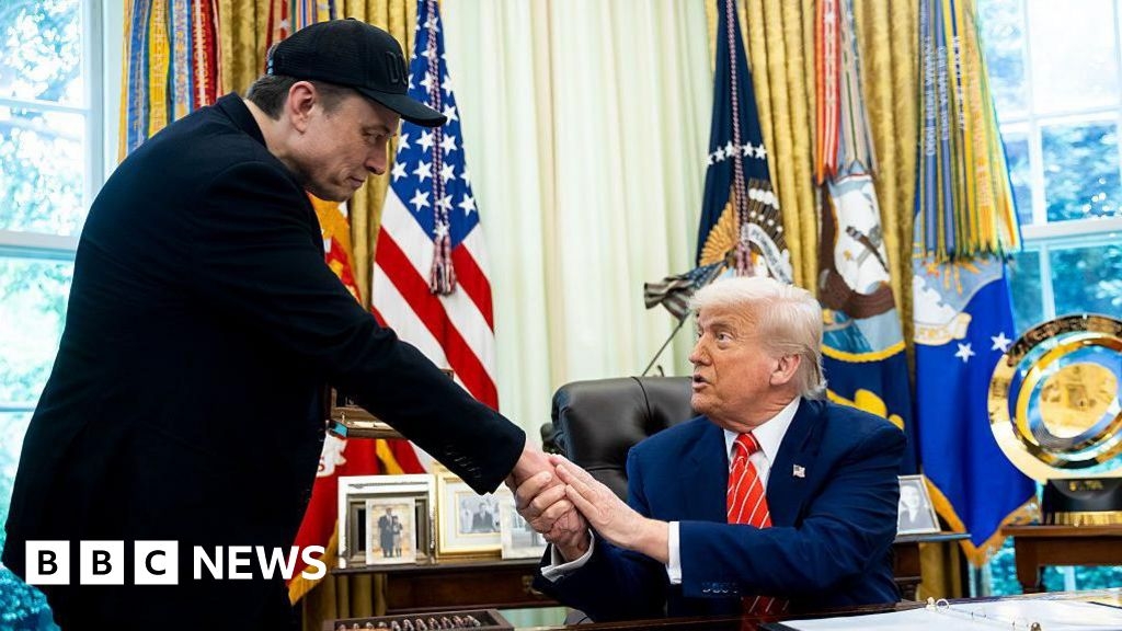 Trump says Elon Musk 'not really leaving' in Oval Office farewell