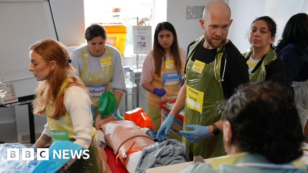 Birmingham Queen Elizabeth Hospital uses warzone training to help patients