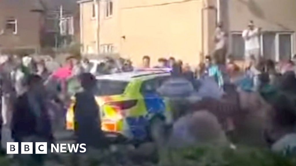 Police attacked in Grimsby after vigil for teen crash victim