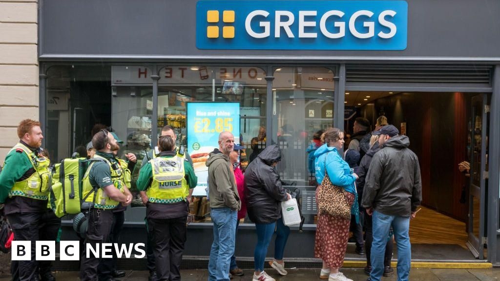 Greggs' sales top £2bn after pizza, wedges and chicken goujons push