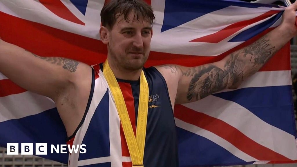 Invictus Games glory for Marine after car crash