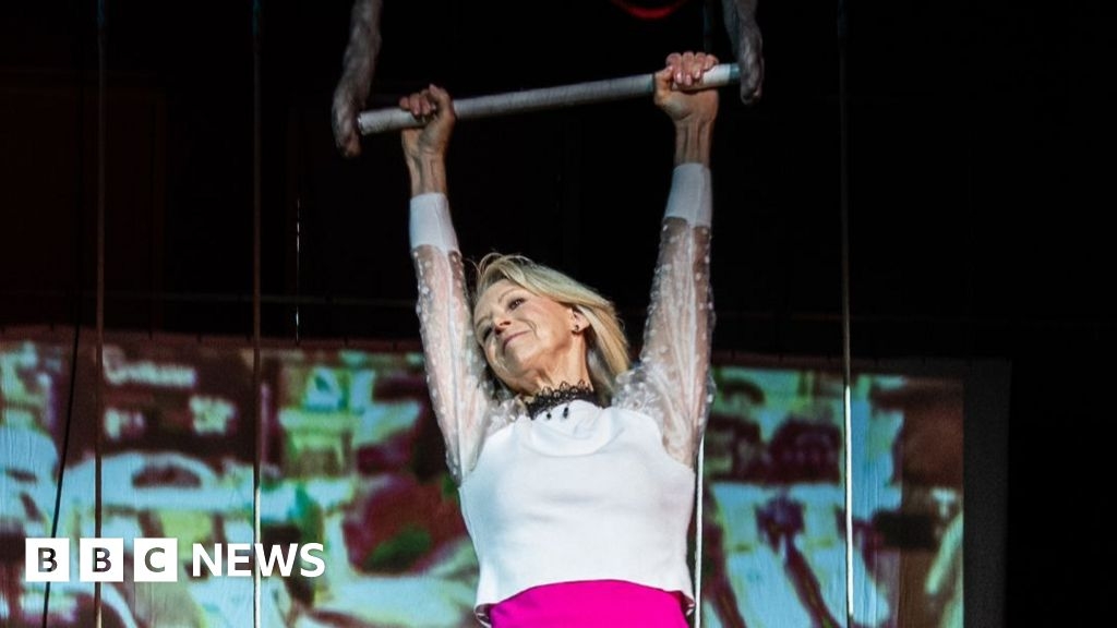 Ware circus show is a 'high flying rebellion against ageism'