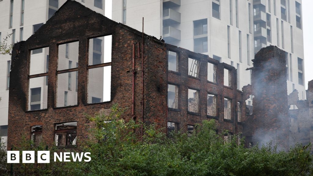 Fire-ravaged former Manchester mill to be partially demolished