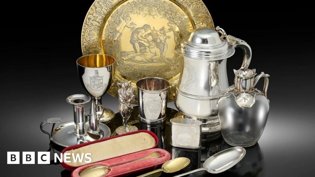 Flog It! antiques expert Michael Baggott's silver set to be sold