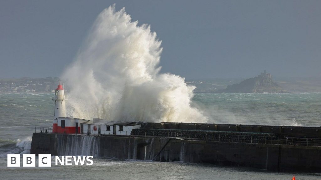 Weather warning issued for Cornwall and Devon