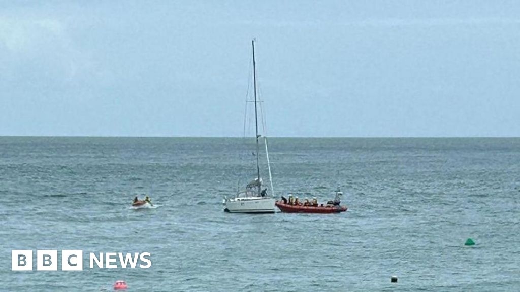 Jersey RNLI and fire service in joint coastal water rescue