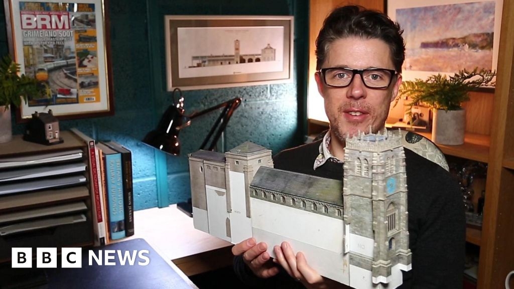 Chandwell YouTuber adds cathedral to his model town