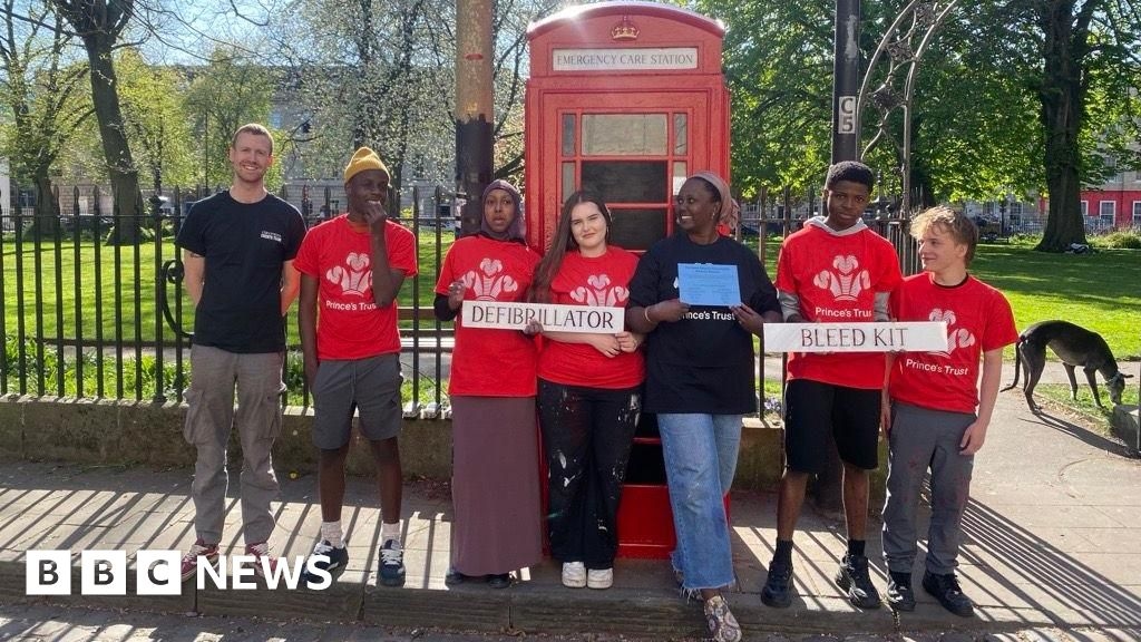 Bleed kit and defibrillator installed in Bristol phone box