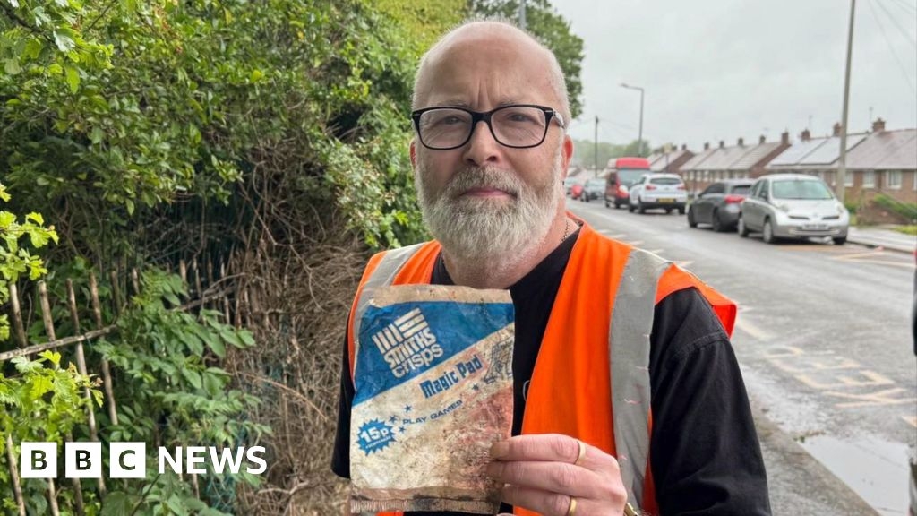 Litter warning after 50-year-old crisp packet find in Rotherham