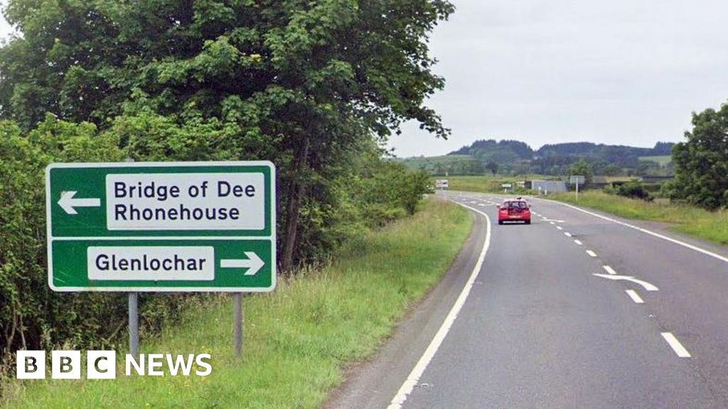 Woman, 67, killed in A75 crash named by police