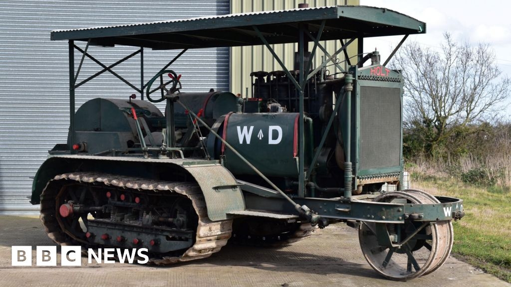 Rare wartime tractor sells for £75k at Halesworth farm auction