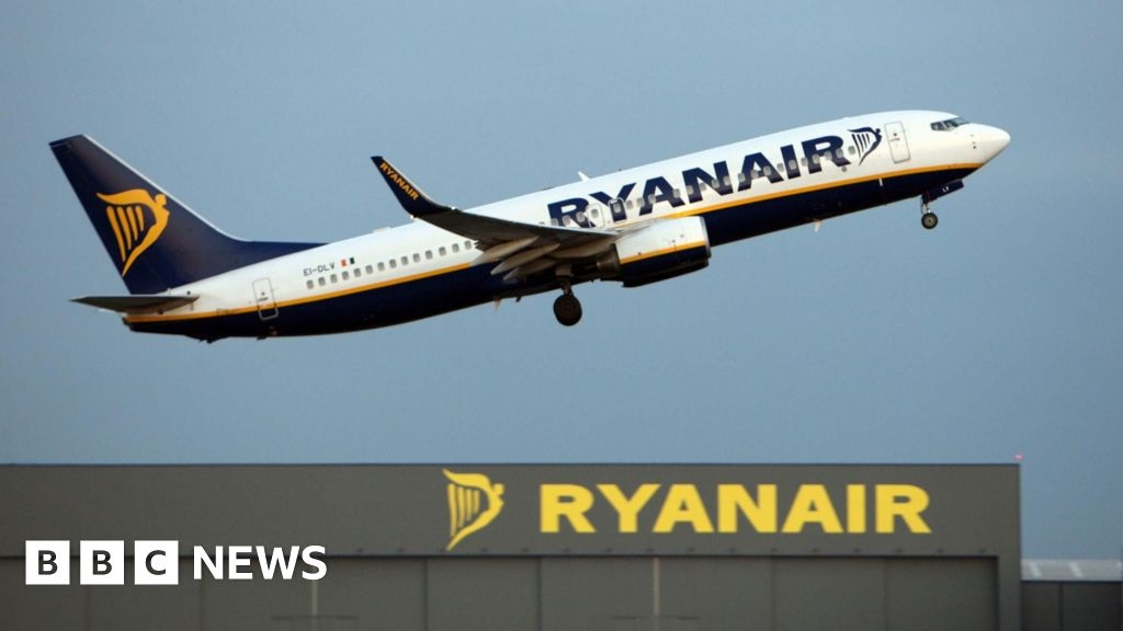Eight injured on Ryanair flight hit by 'severe turbulence', police say