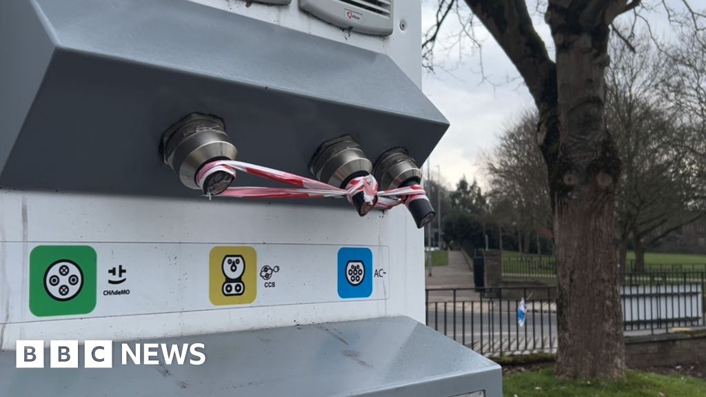 West Midlands faces sharp rise in electric vehicle cable theft