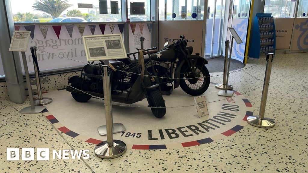 Liberation 80 display unveiled at Guernsey Airport