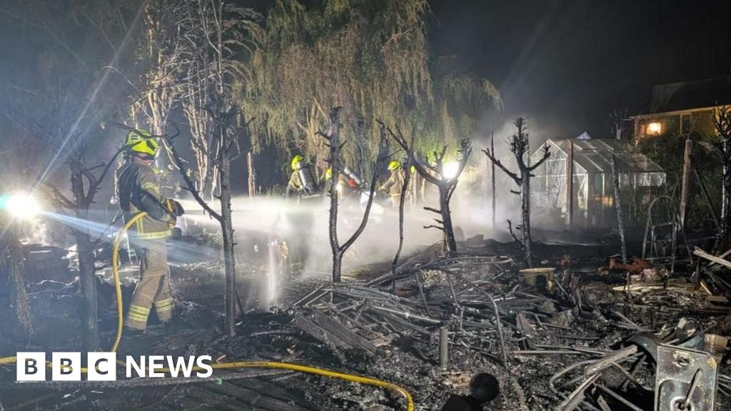 Gardens in Maylandsea destroyed in late night fire