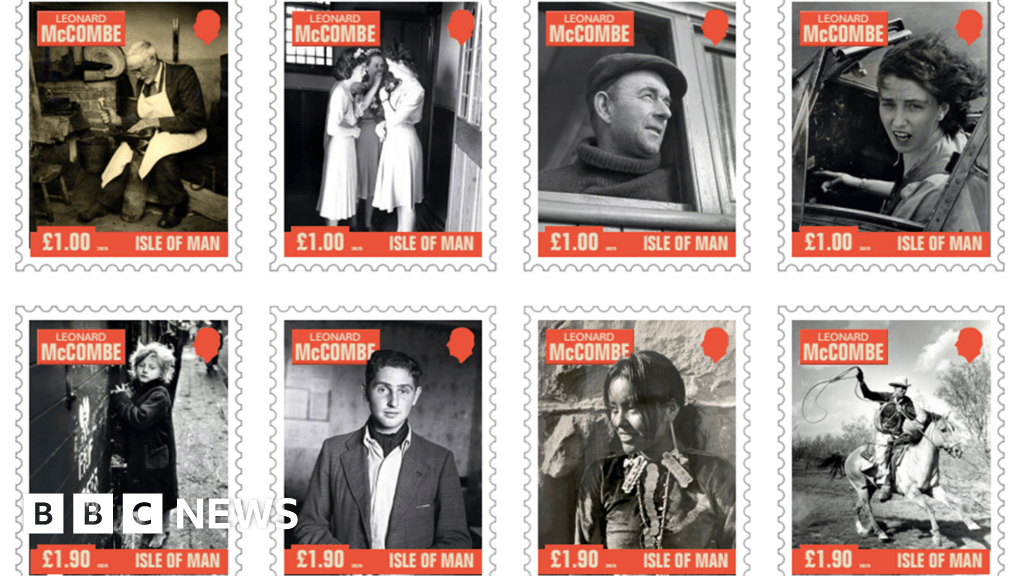 Stamps capture Manx photographer's five-decade career