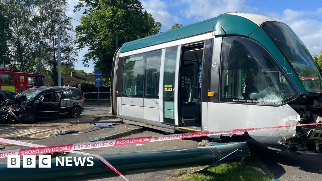 Nottingham trams facing 'long-lasting' disruption after crash