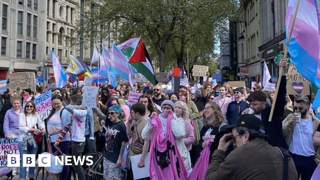 Cardiff protest rally over Supreme Court gender ruling