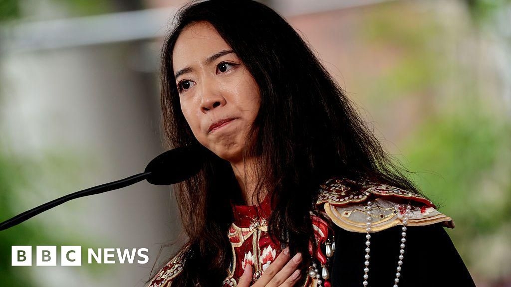 Harvard Chinese student's graduate speech draws praise and ire