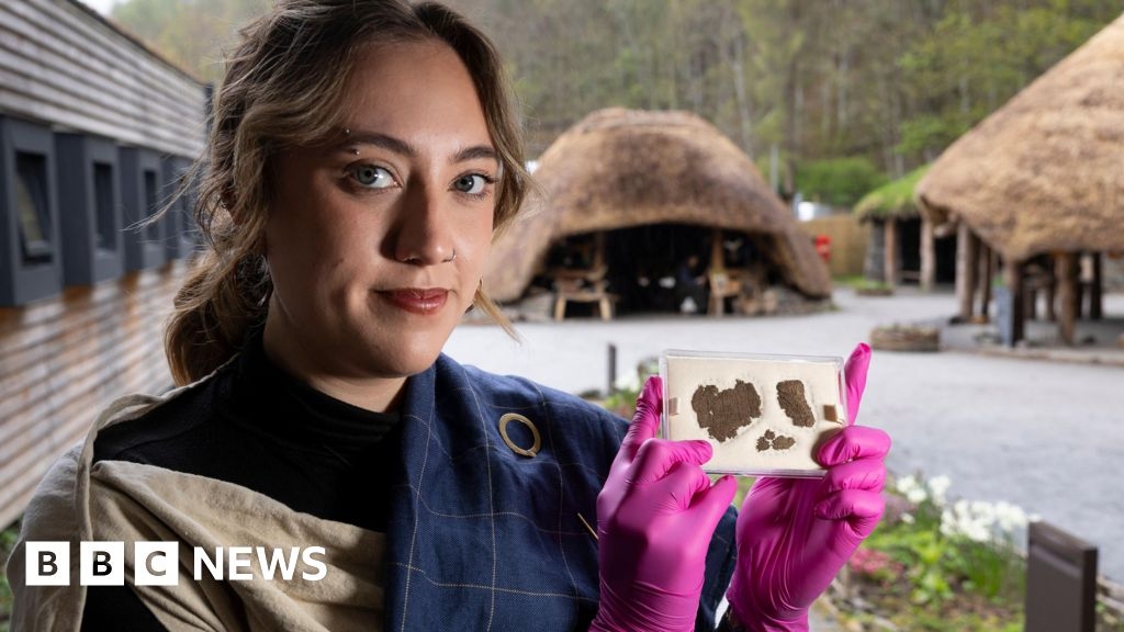 Rare Iron Age textile to go on display for first time