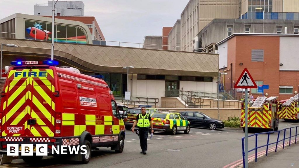 Fire breaks out at Leicester Royal Infirmary