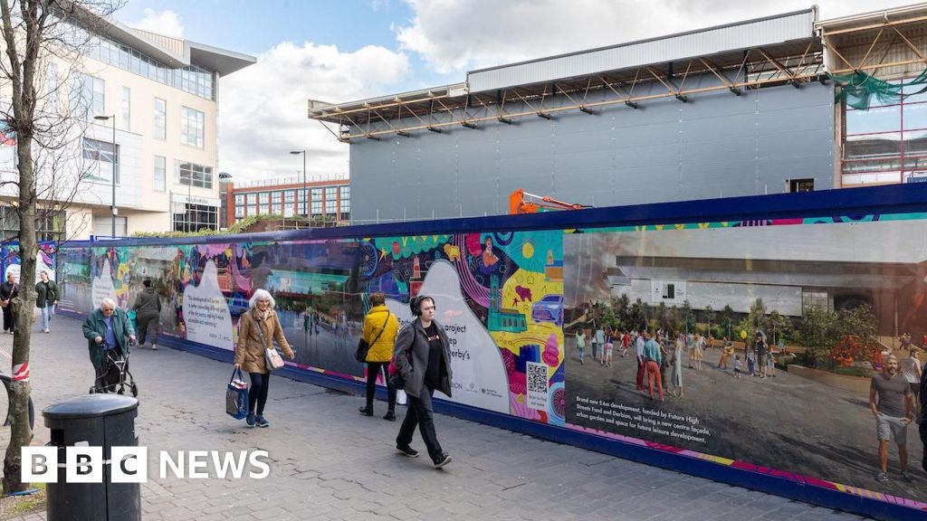 Derby city centre revamp scheme set to be completed by summer