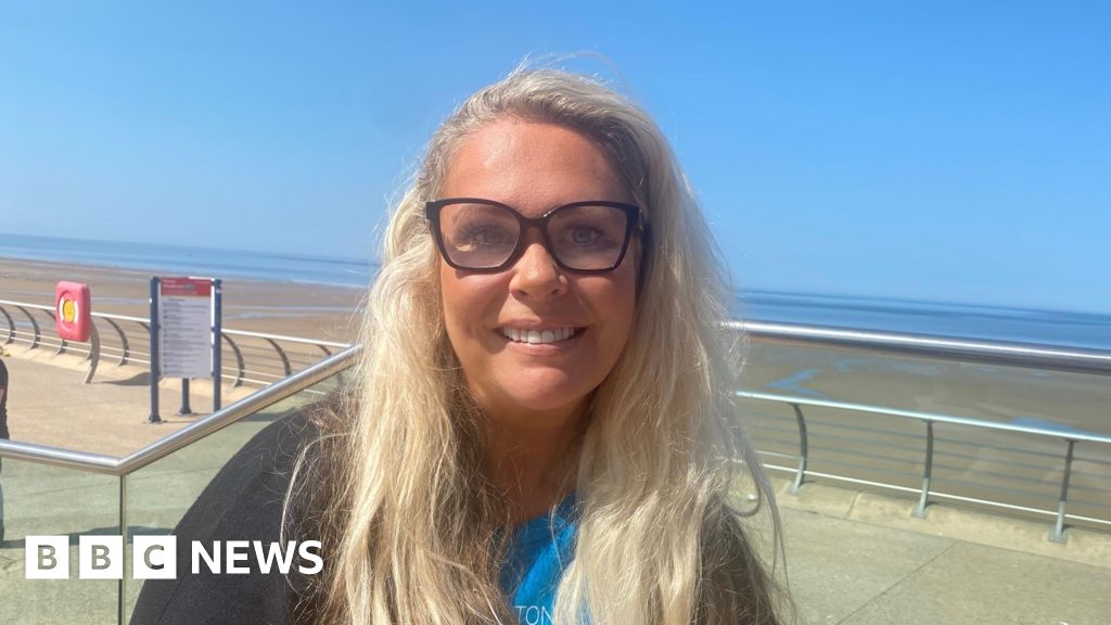 Blackpool: 'Carrying Baton of Hope made me feel less alone'