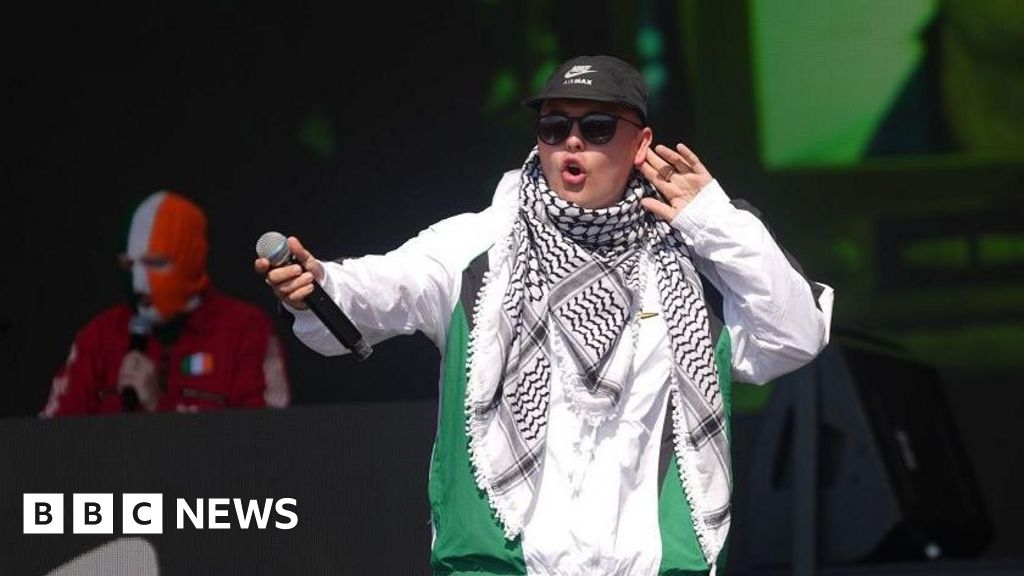 Kneecap Glastonbury gig 'higher risk' than Bob Vylan