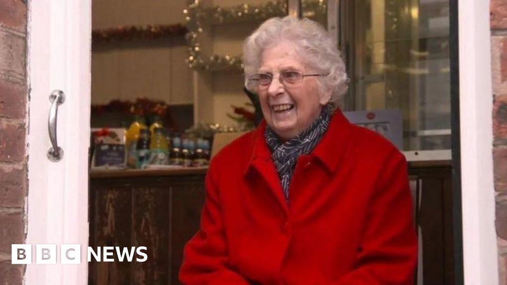 Shropshire postmistress who was UK oldest dies aged 97