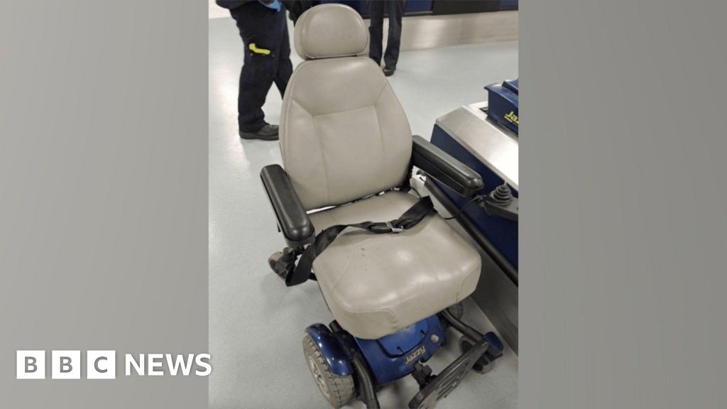 Manchester Airport: £1m of cocaine found in electric wheelchair
