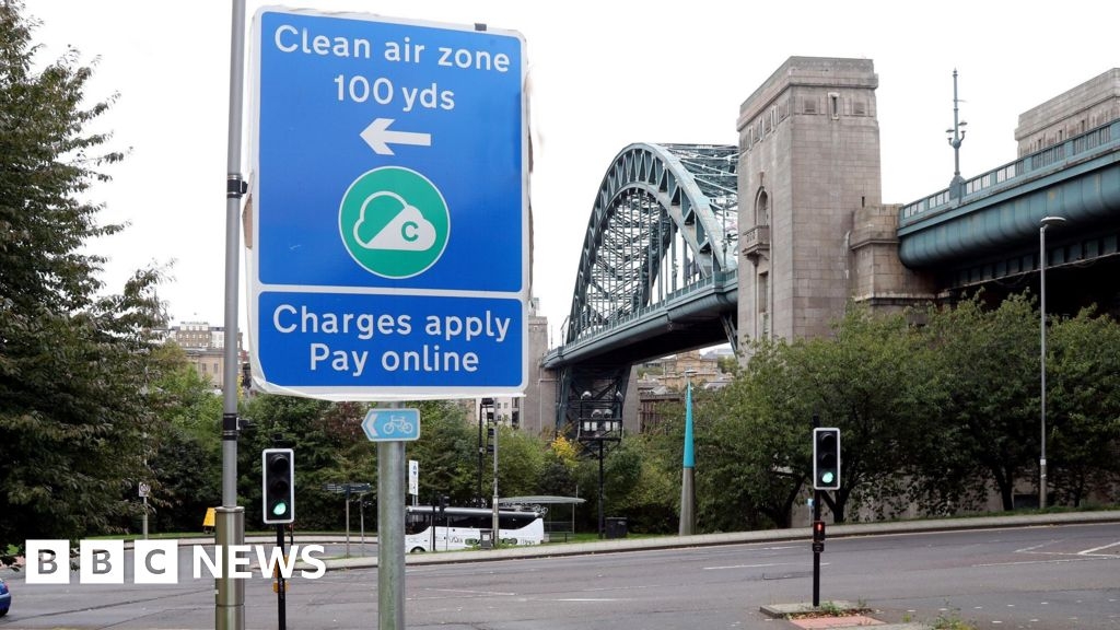 Newcastle air pollution sees 'significant' drop in last year