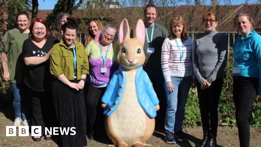 Peter Rabbit statues unveiled for St Oswald's popular art trail