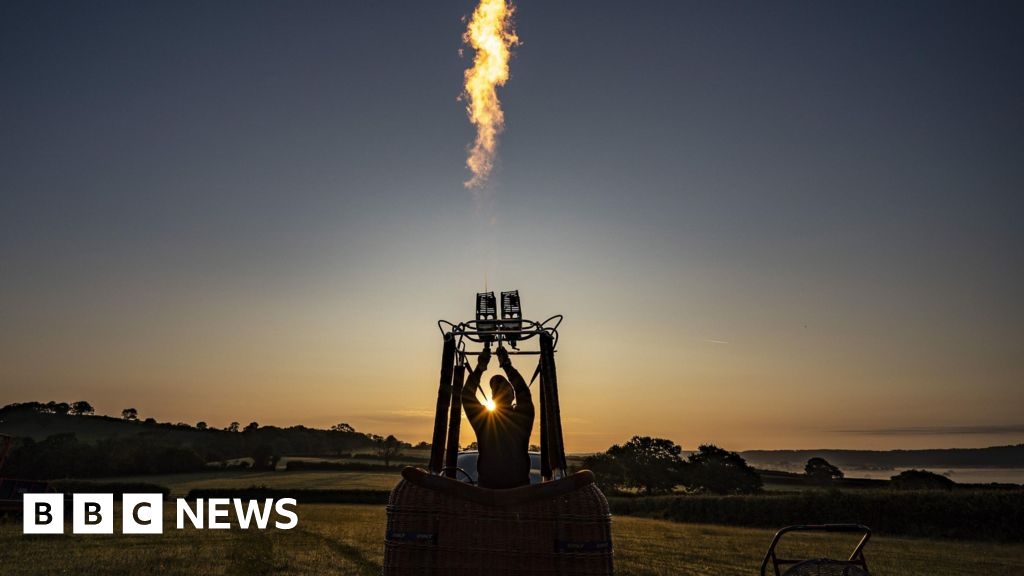 Somerset in Pictures: Hot air balloons and new artworks