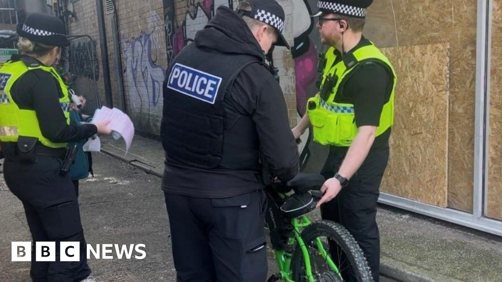 Illegal e-bikes and scooters seized in Sheffield city centre