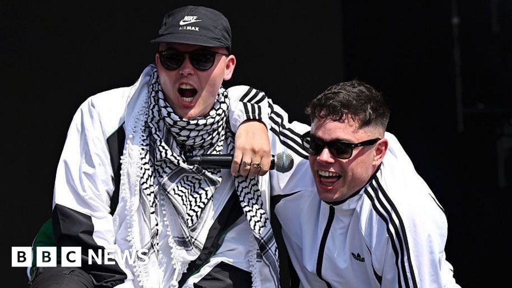 Kneecap hit back at Starmer in highly-charged Glastonbury set