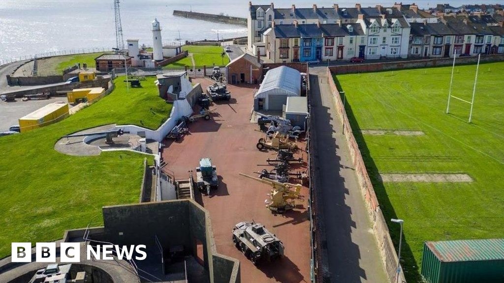 Repairs at Heugh Battery Museum under way