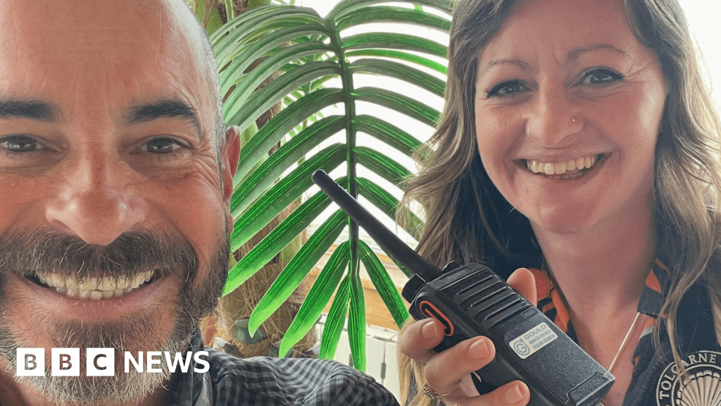 Walkie talkies handed out to keep Newquay safe